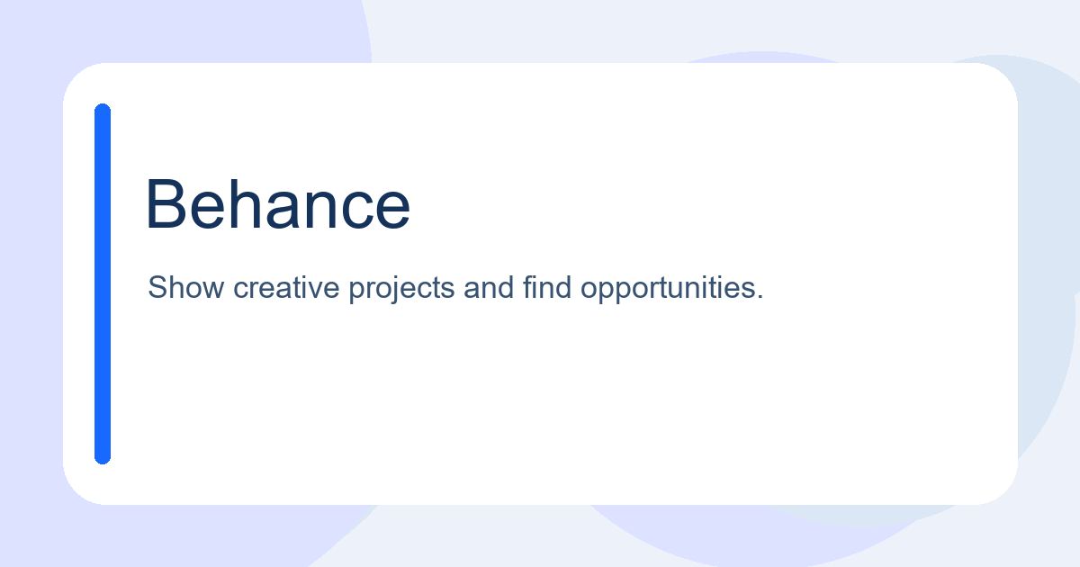 Behance — independent guide, uses and advice