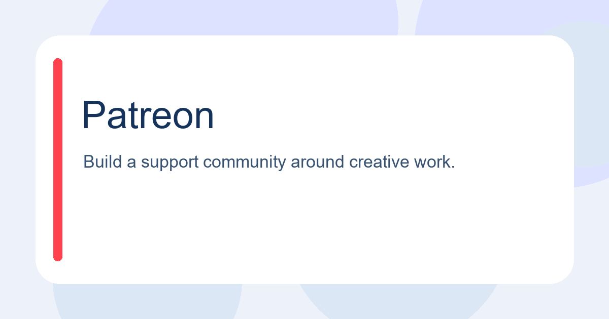 Patreon — independent guide, uses and advice