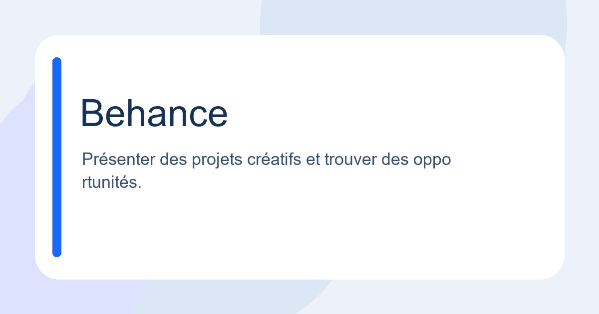 Behance — guide indépendant, usages et conseils