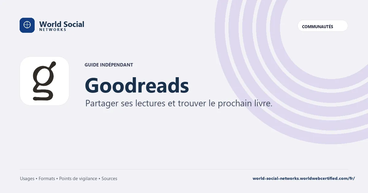 Goodreads — Partager ses lectures et trouver le prochain livre.